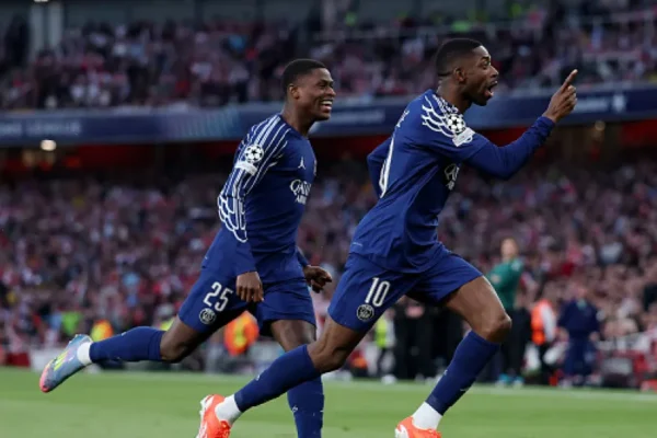 Arsenal Lose To PSG At The Emirates In Champions League Semi-Final First Leg